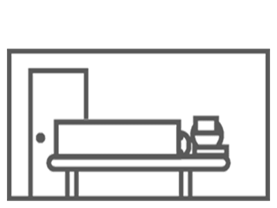 仙台市の花さいだんのご遺体安置のイラスト