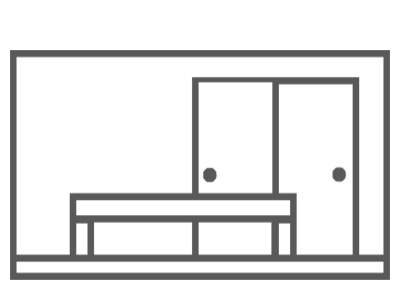 仙台市の花さいだんの控室のイラスト