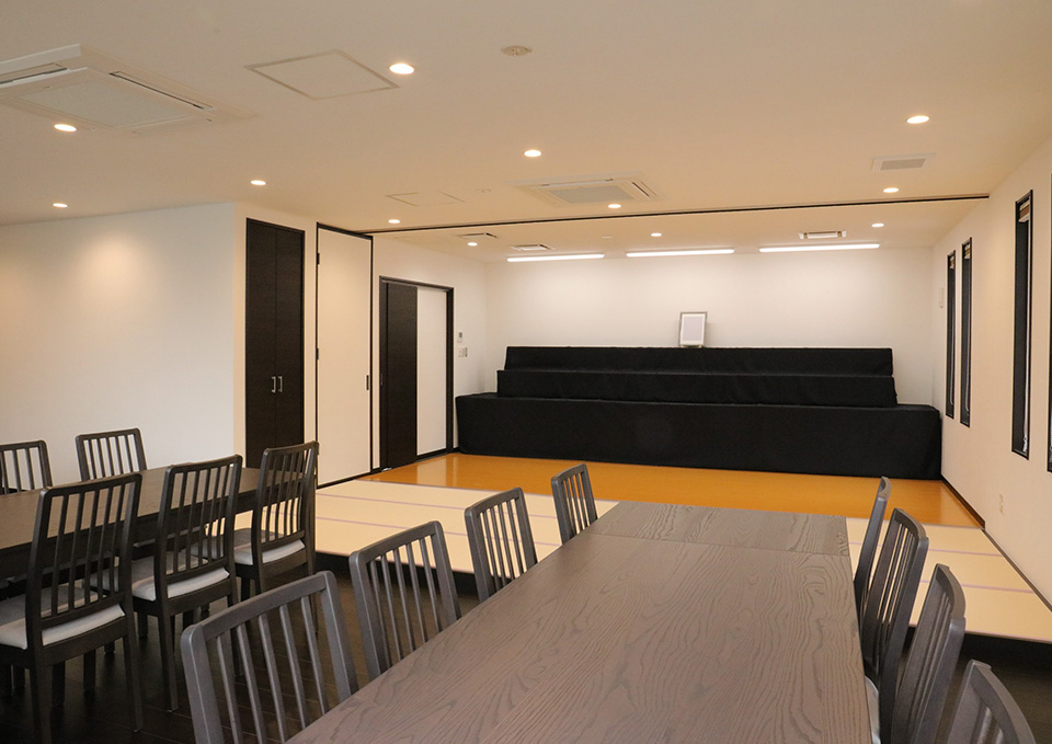 仙台市のご葬儀の斎場 花さいだん川平の休憩室