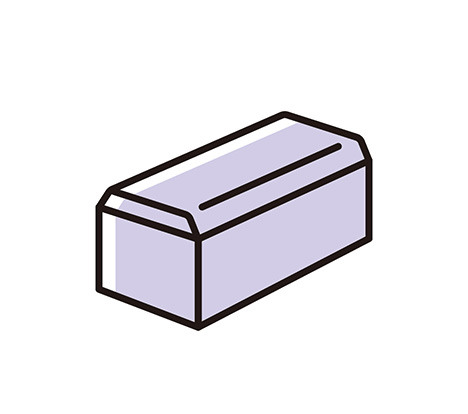 仙台市の花さいだんの桐棺のイラスト