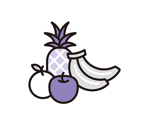 仙台市の花さいだん祭壇用供物のイラスト