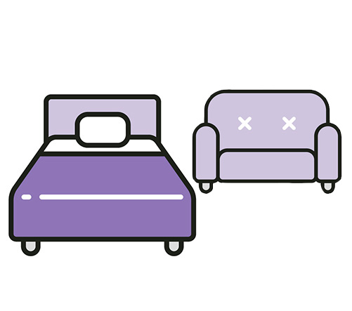 仙台市の花さいだんの控室のイラスト