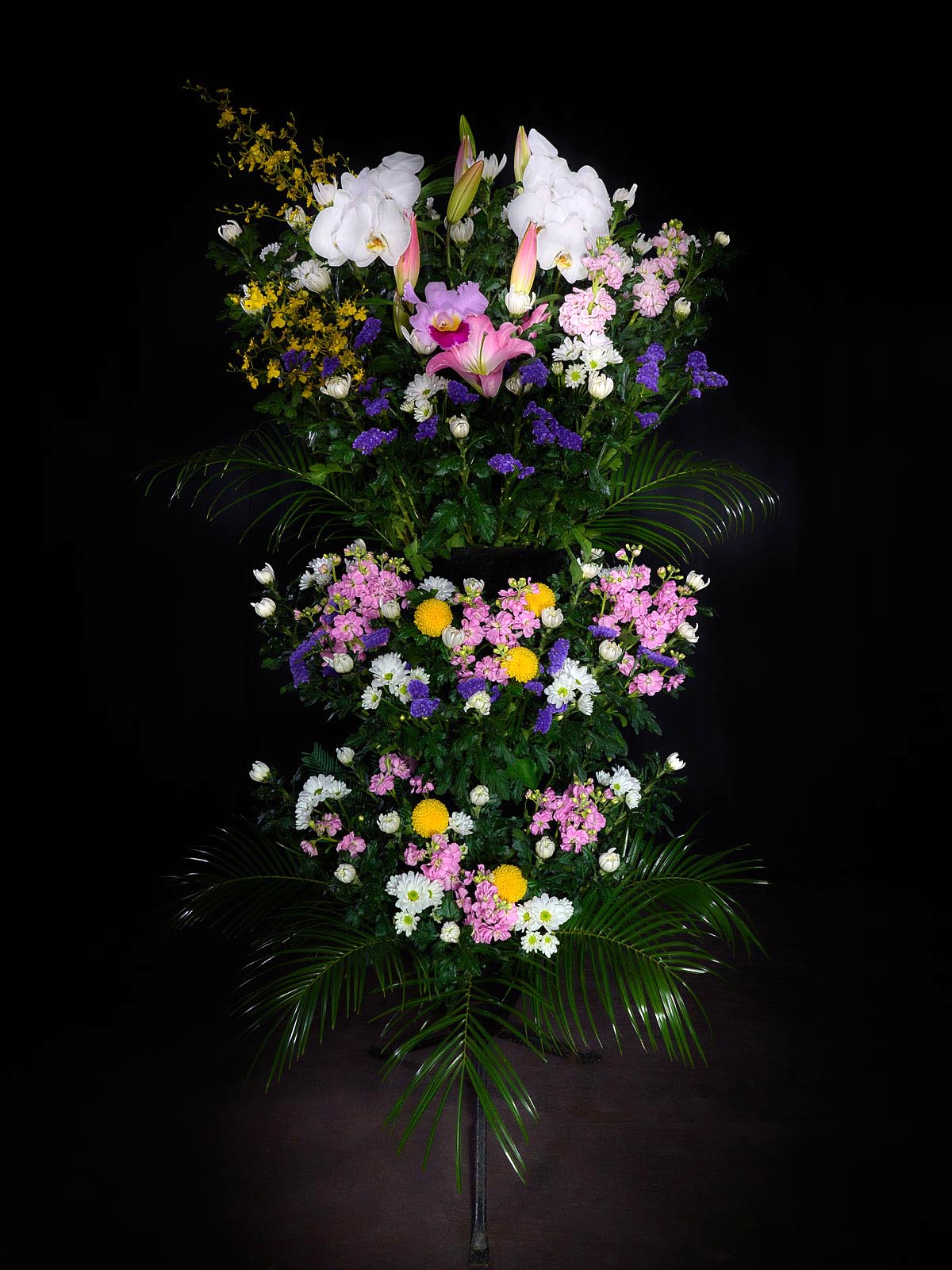 仙台市の花さいだんが提供している生花スタンドの写真