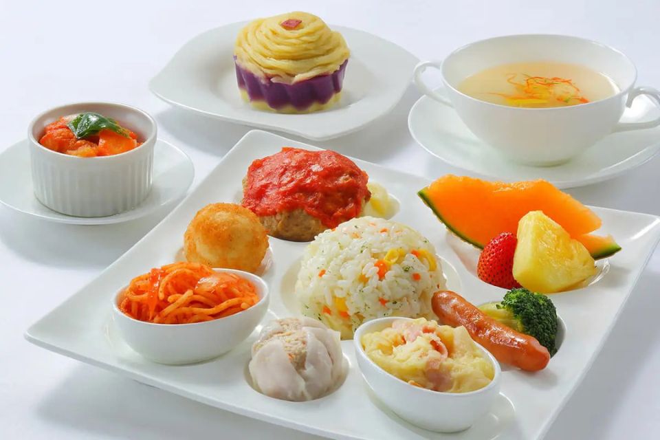 仙台市の花さいだんがお通夜で提供している料理プレートの画像