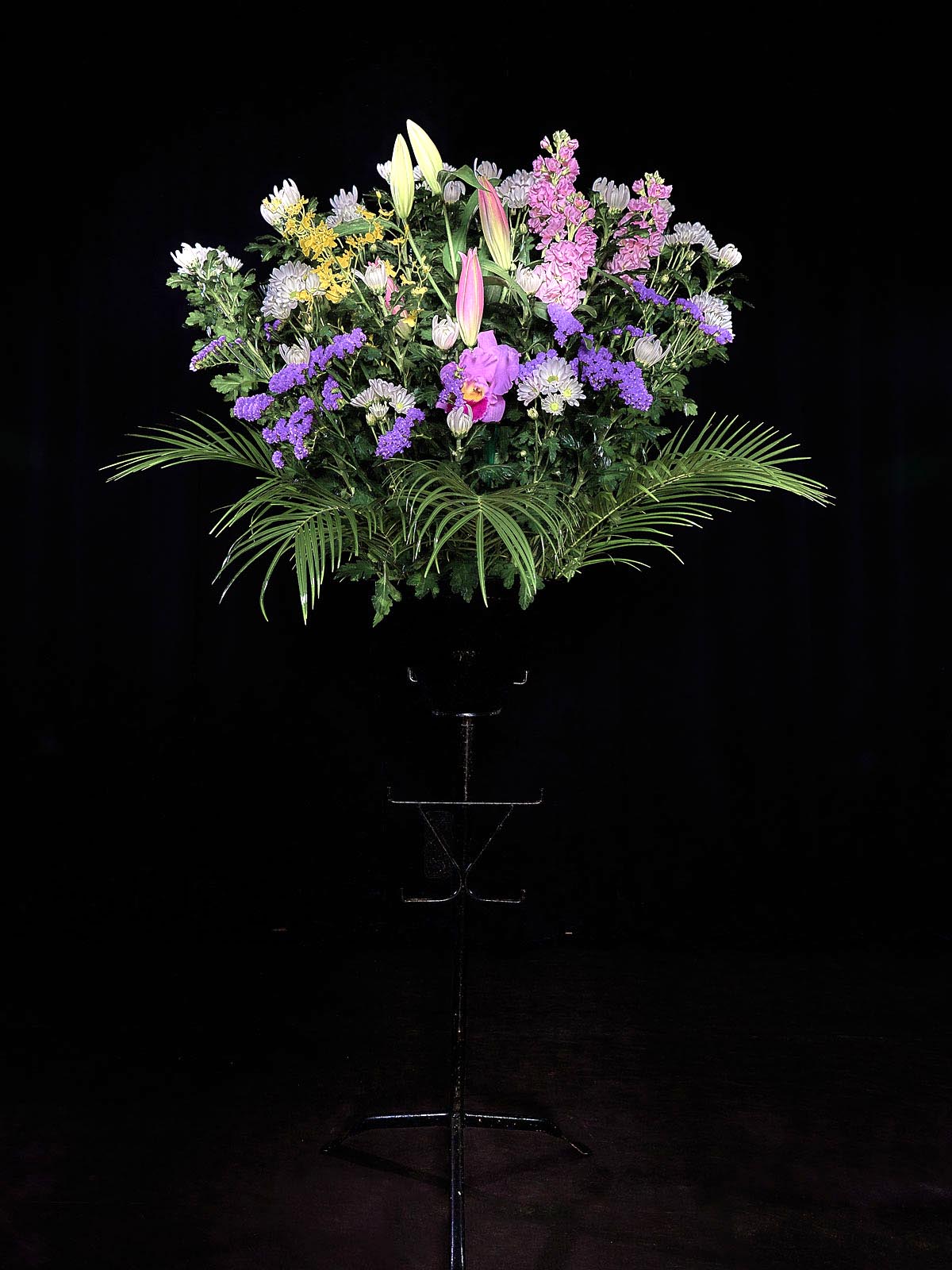 仙台市の花さいだんが提供している生花スタンドの写真