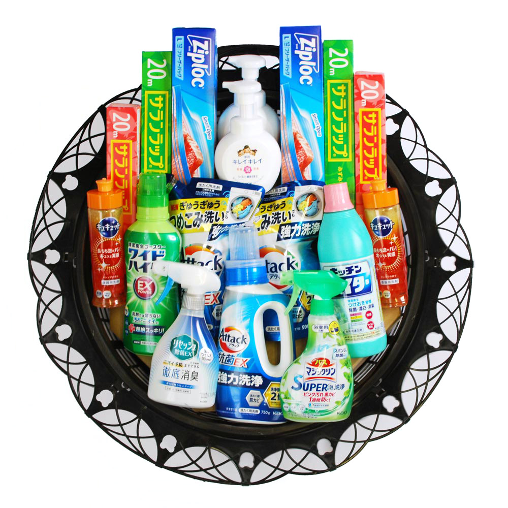 仙台市の花さいだんが提供している家庭用品セットの写真