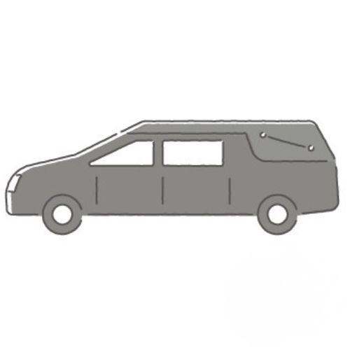 仙台市の花さいだんの搬送用の車のイラスト