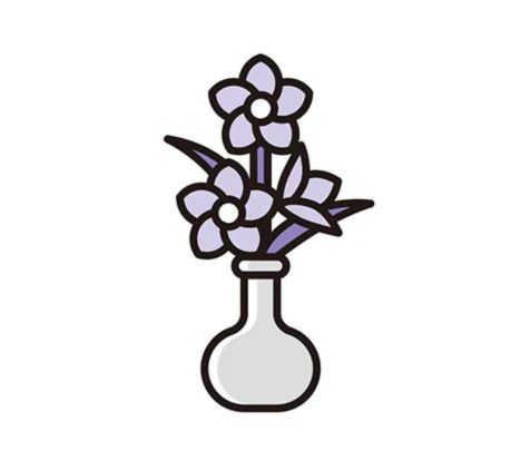 仙台市の花さいだんで提供しているアレンジ花のイラスト